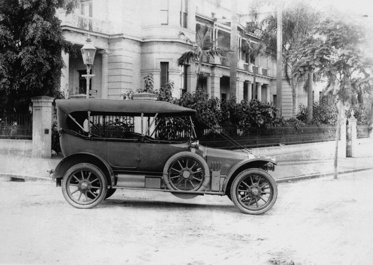 New Sunbeam 1912 touring car in Brisbane