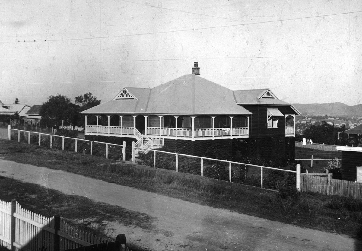 Albrecht C. Boden's residence at Butler Street, Clayfield, Brisbane, 1911