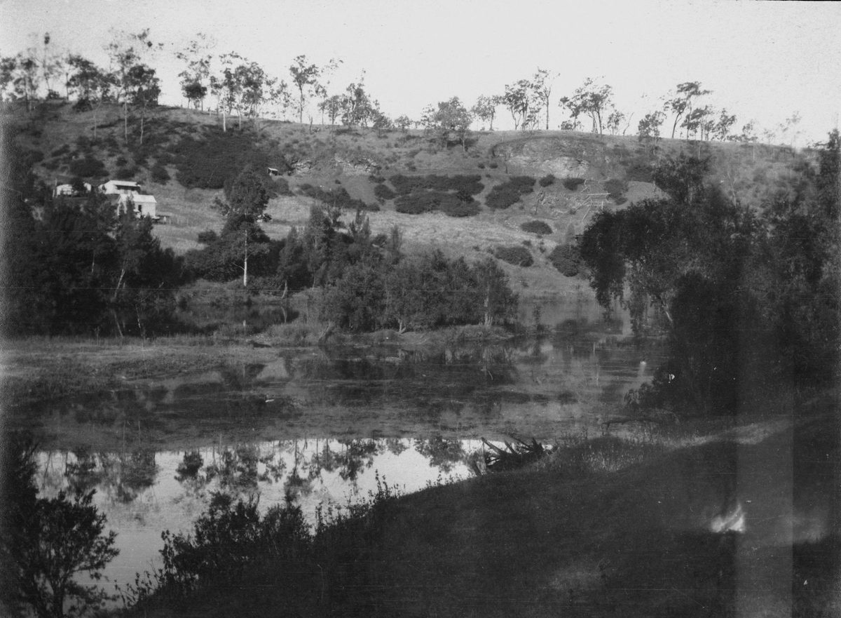 View of the Brisbane River in 1914