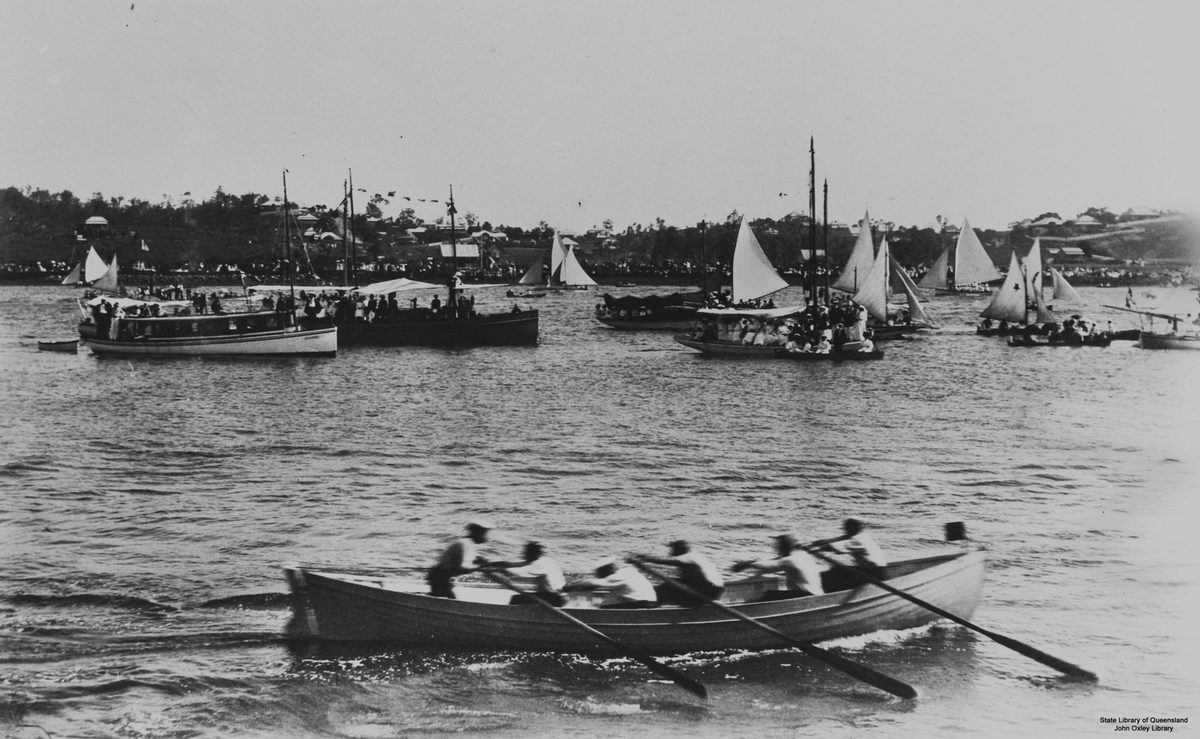 Henley on the Brisbane River, Brisbane, Queensland, 1909
