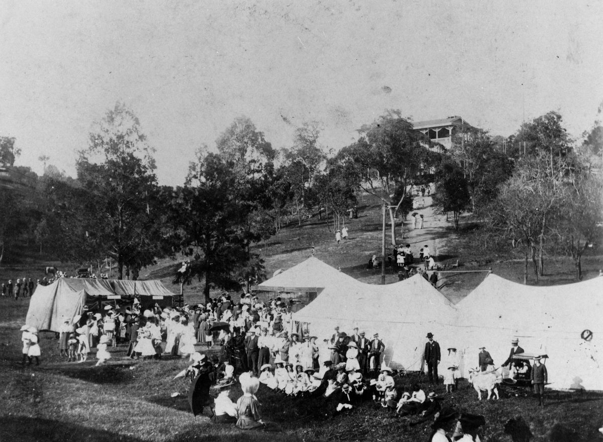 I.O.G.F Village Fair held at Dutton Park, 1909