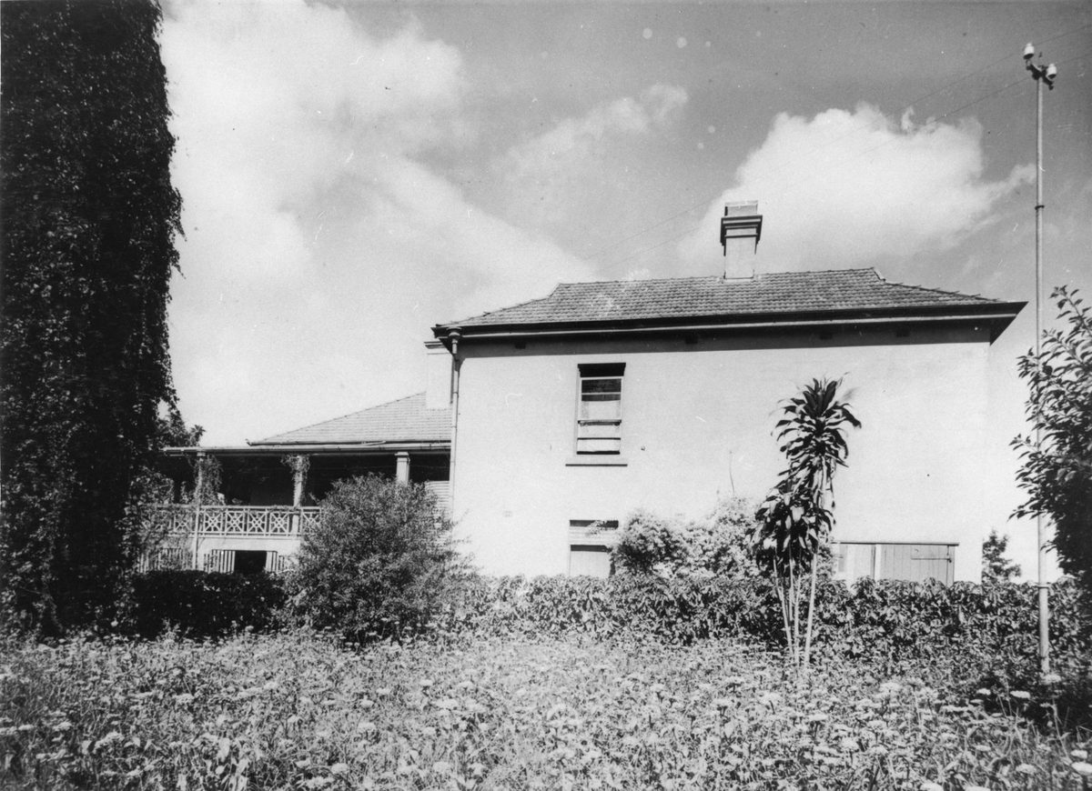 Back view of Newstead House, 1948