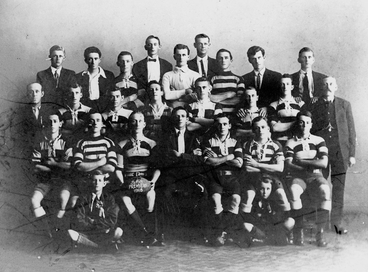 Sandgate Football Club, Premiers in 1918