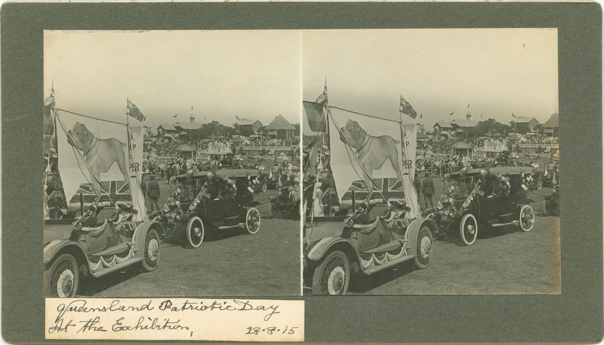Queensland Patriotic Day at the Exhibition grounds, Brisbane, 1915