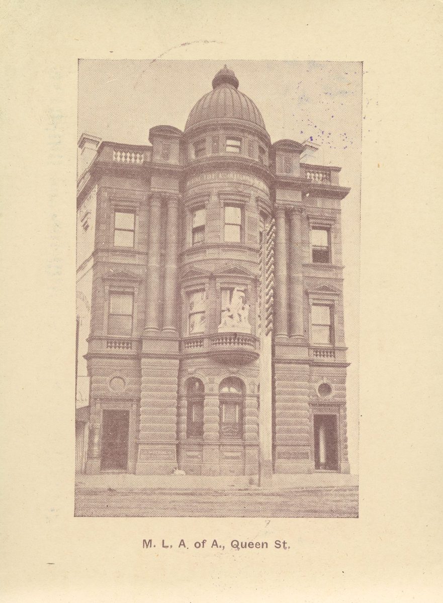Mutual Life Association of Australasia building in Queen Street, Brisbane, 1902