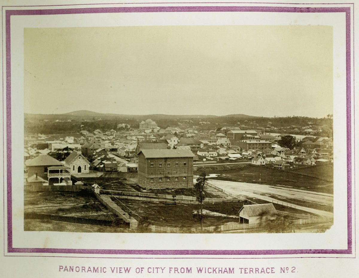 View of the City of Brisbane from Wickham Terrace