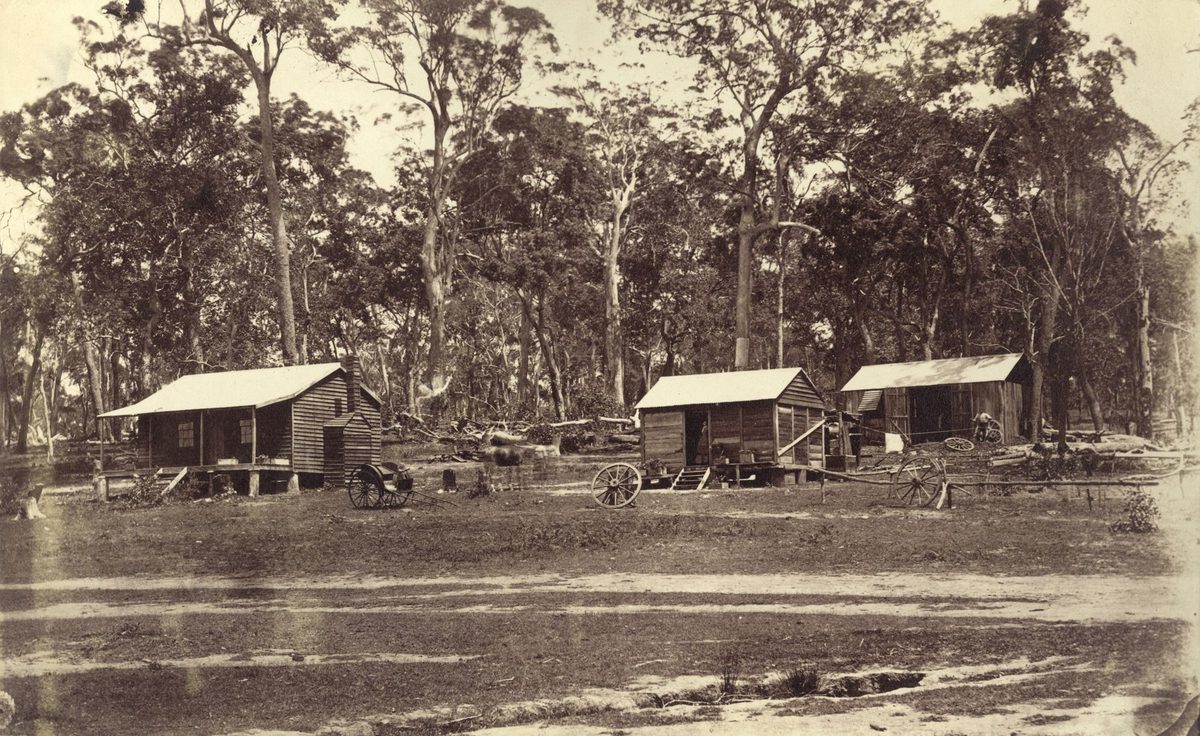 Early houses built at Indooroopilly