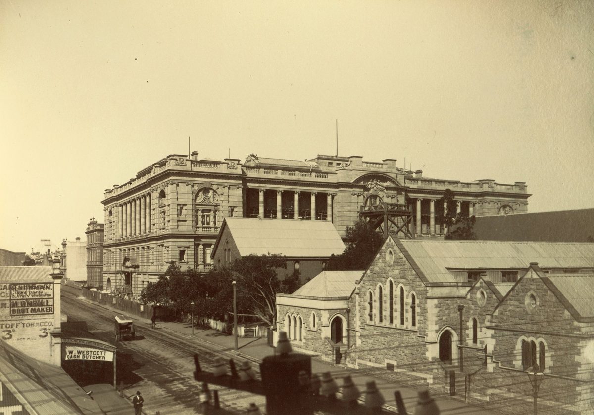 Land and Survey Office on George Street, Brisbane