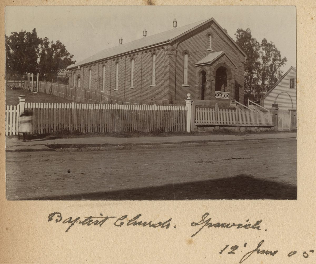 Baptist Church at Ipswich, 1905