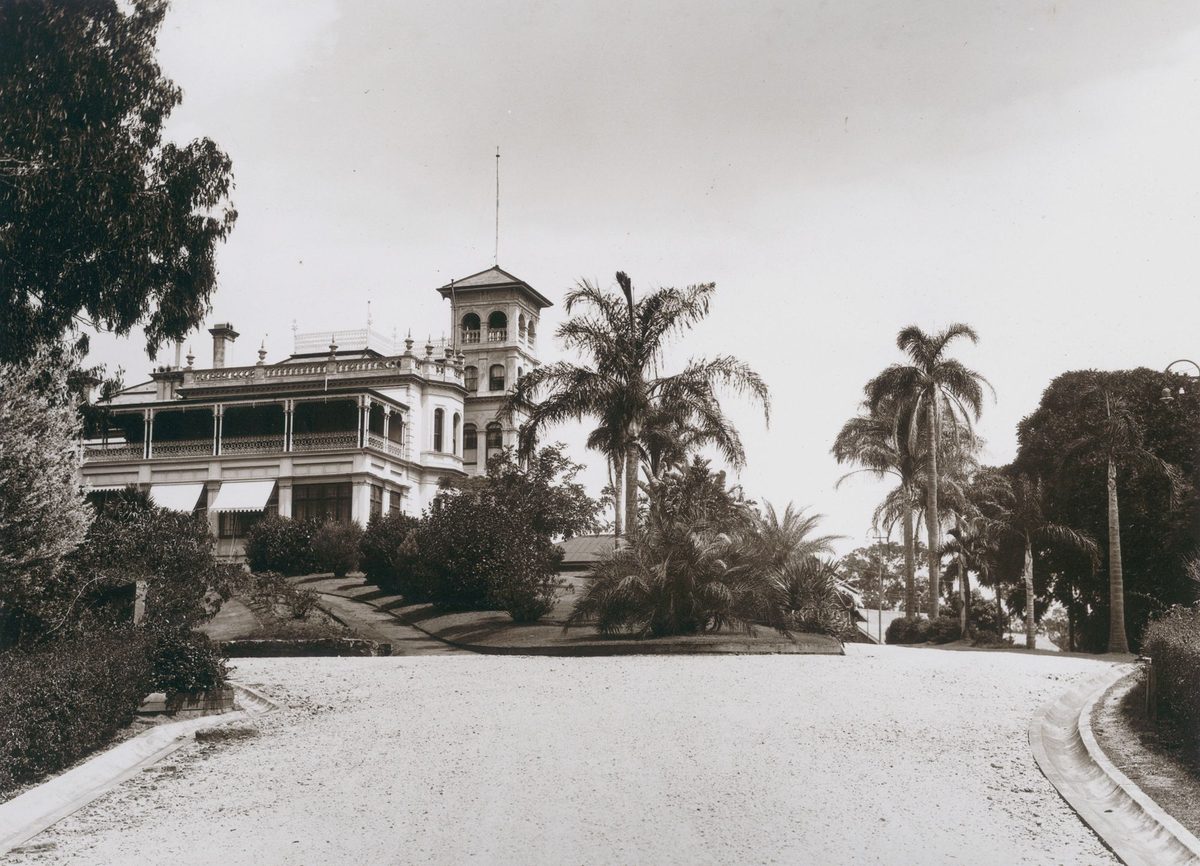 View of Fernberg, Government House Brisbane, Paddington, 1932