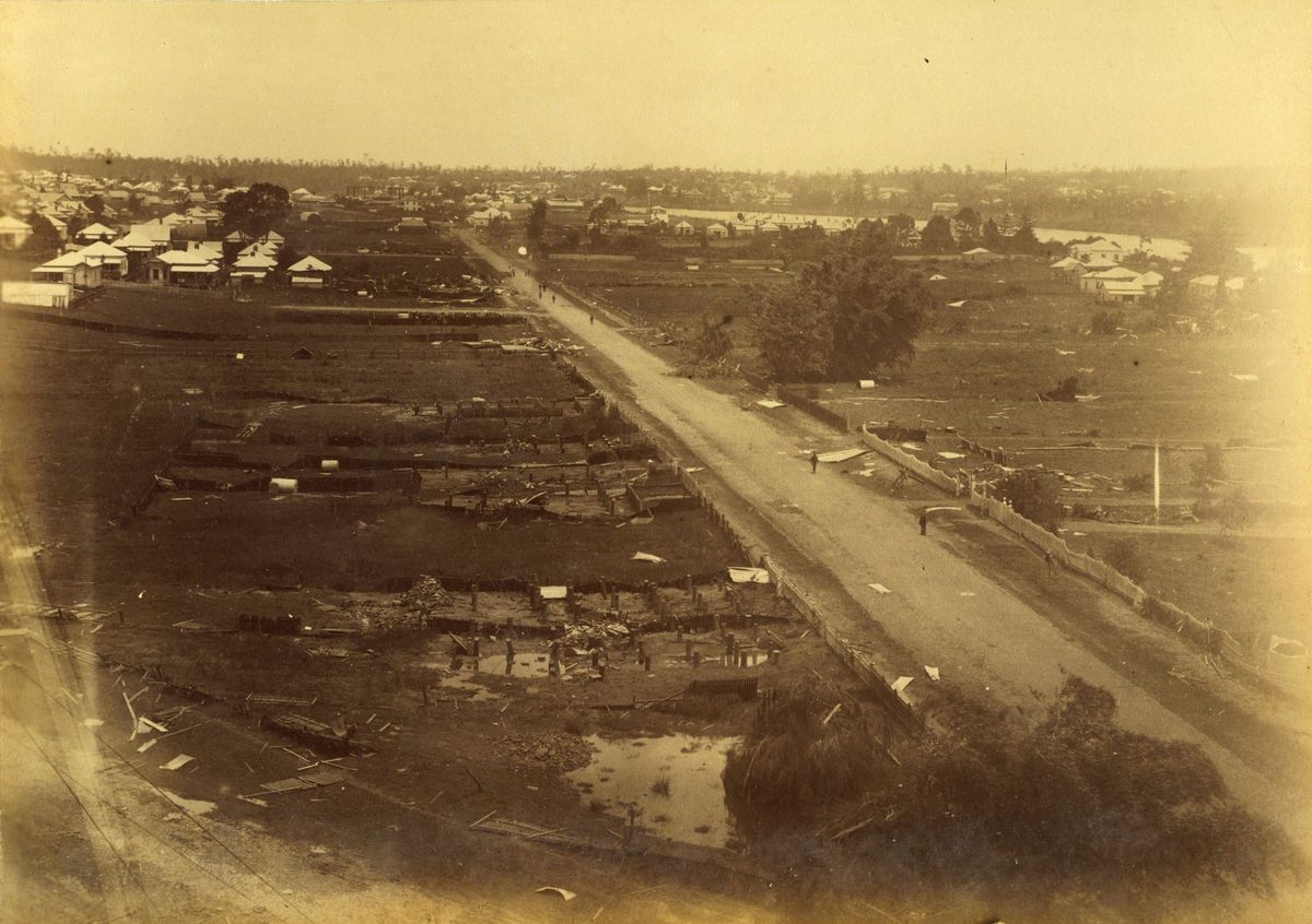 West End after the floods of 1893