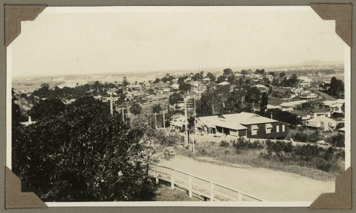 Looking towards Pinkenba from Bartley's Hill, Ascot, 1929