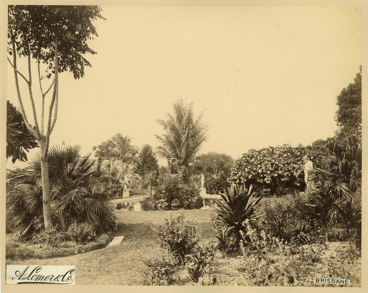 Acclimatisation Gardens, Brisbane, 1889