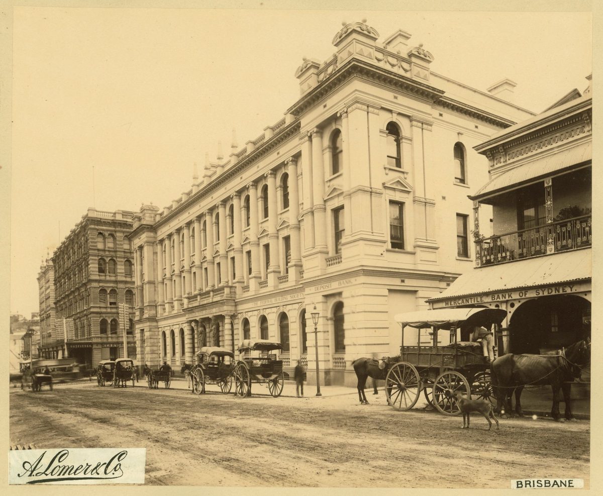 Australian Mutual Provident Society Building, Brisbane, 1889
