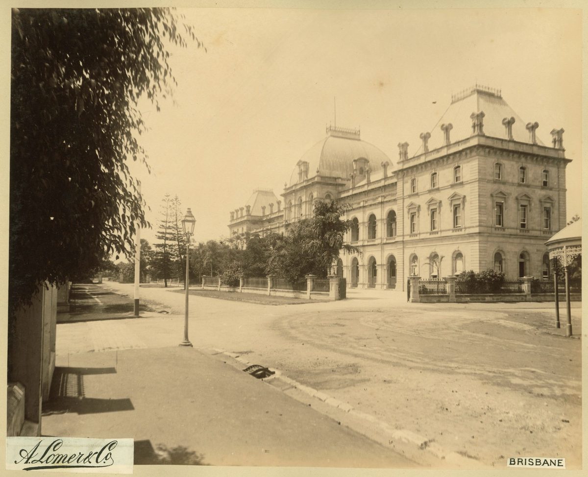 Parliament House, Brisbane, 1889