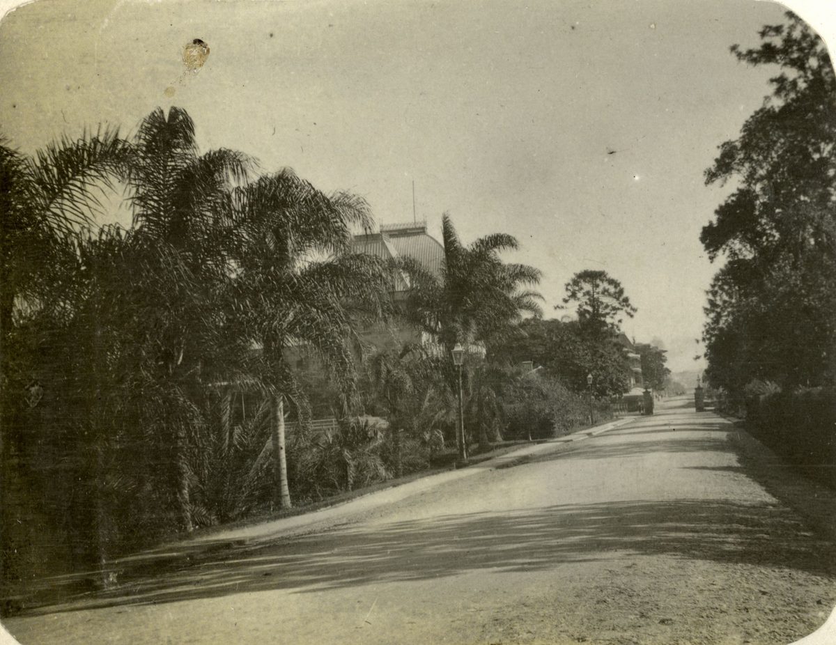Entrance driveway to Government House, Brisbane, 1908