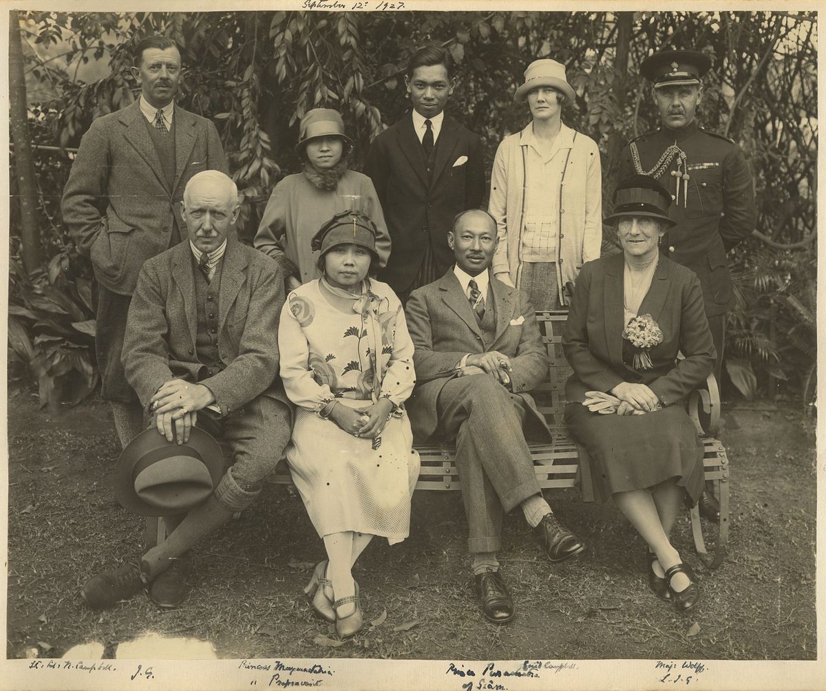 Official visit of members of the Royal Family of Thailand, Brisbane, 1927