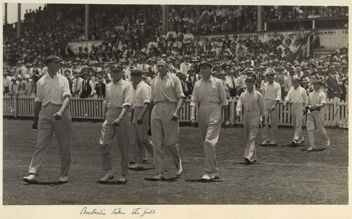 Australian test cricket team in Brisbane, 1928