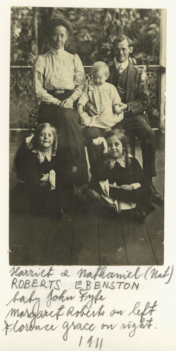 Nathanial Ebenston and family