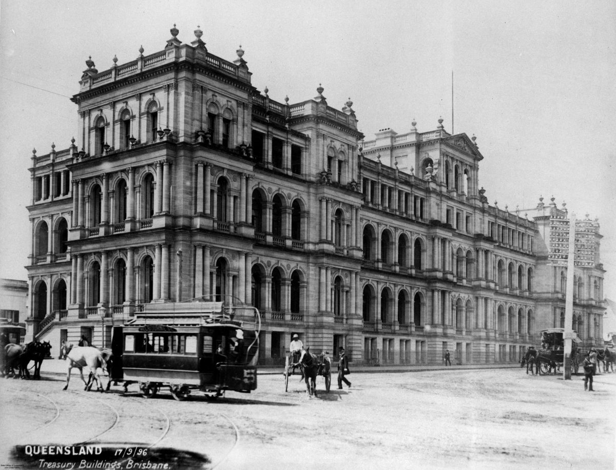 Treasury Building, Brisbane, 1896