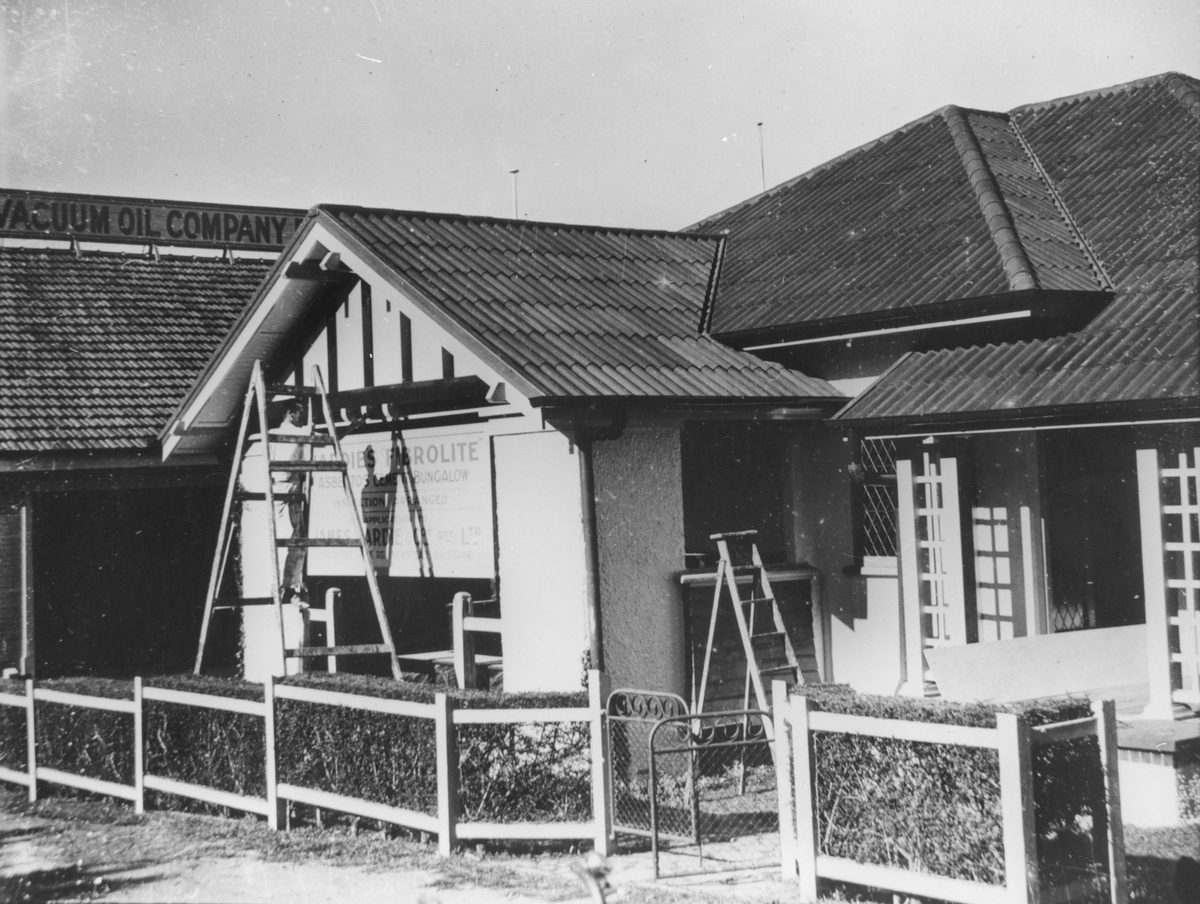 Display home at the Exhibition, Brisbane, 1937