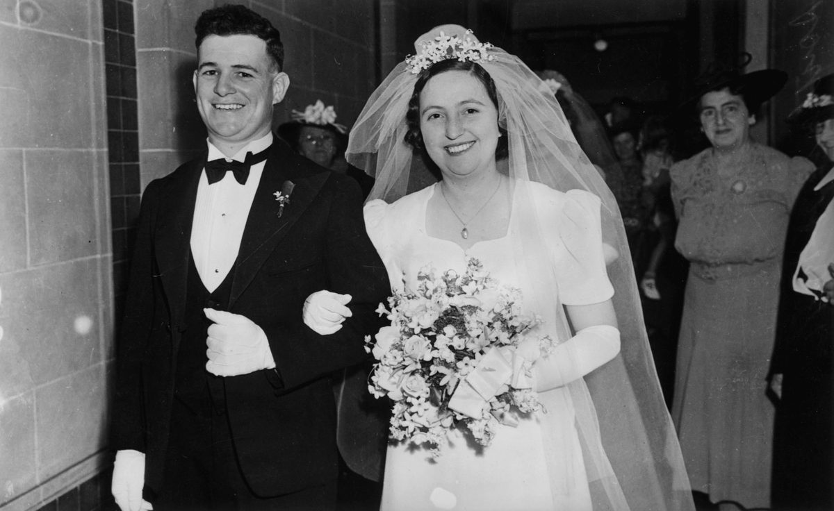 Wedding of Mr & Mrs W. C. Betts