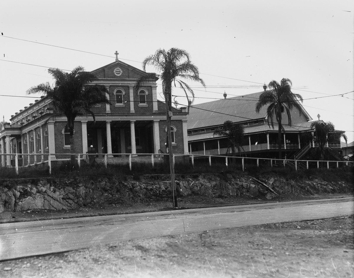 St James's Catholic Church at Coorparoo, taken in 1932
