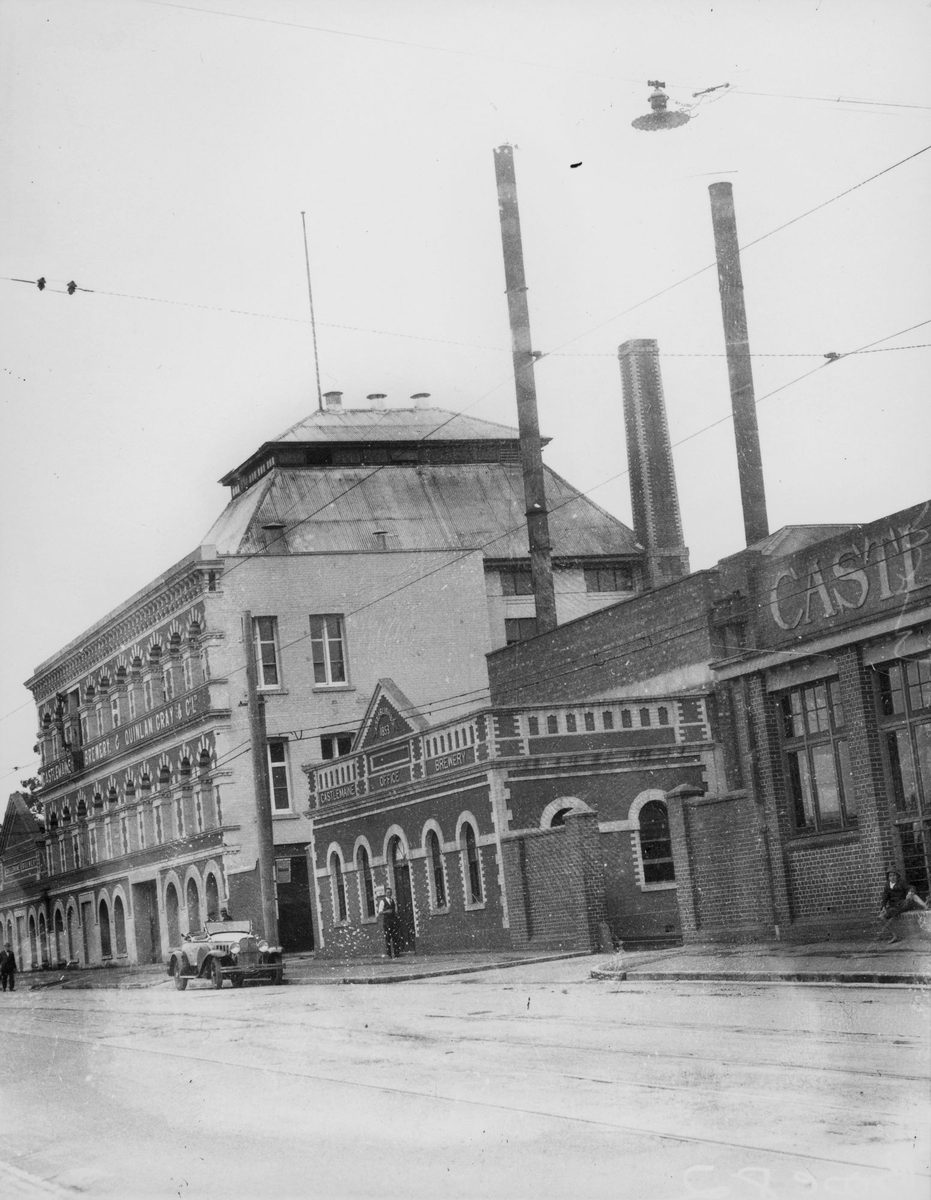 View of the Castlemaine Brewery in Milton, Brisbane, 1932