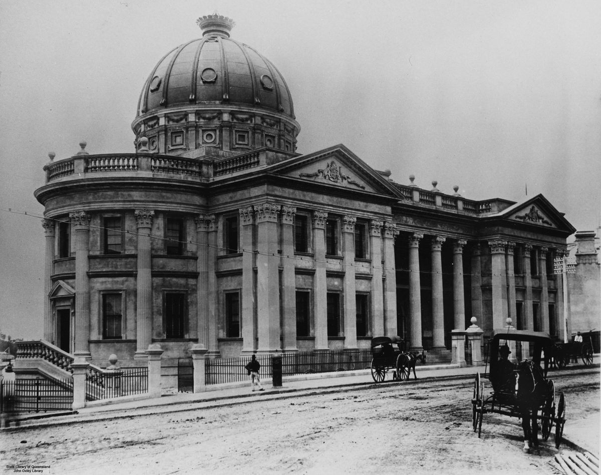 Customs House Brisbane, 1889