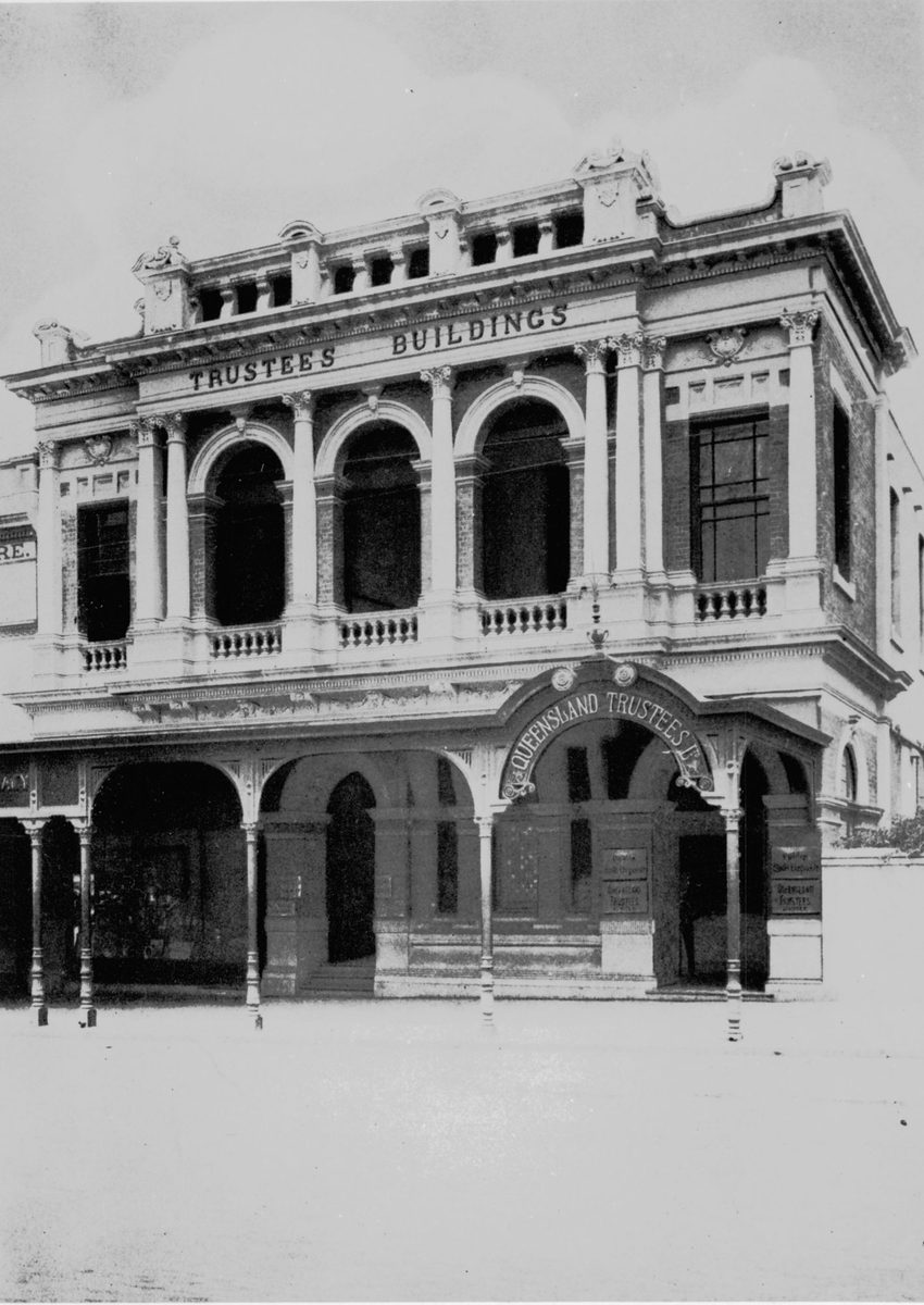 Trustees Building at 41 Queen Street, Brisbane, 1909
