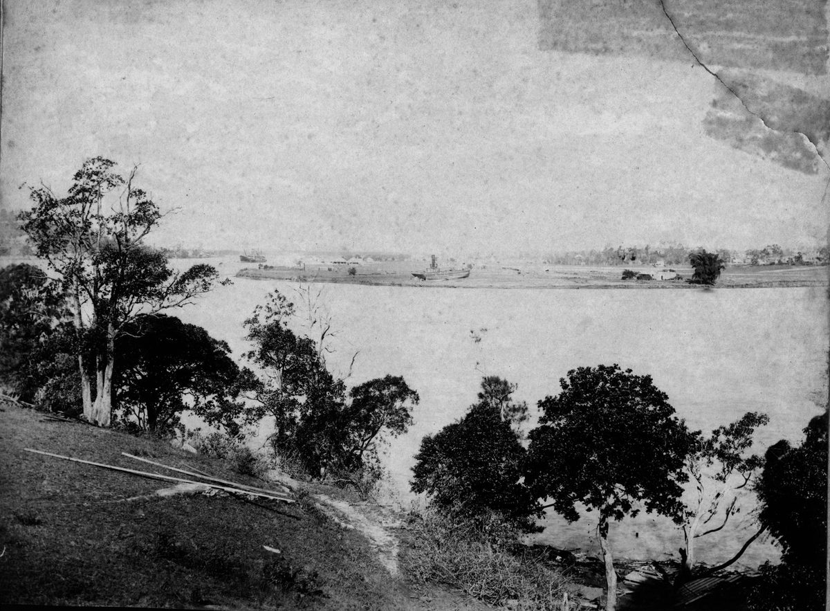 Bulimba during the floods of February 1893