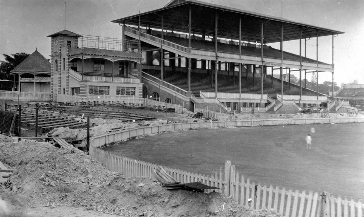 Grandstand area at the Exhibition Ground, Brisbane, 1928