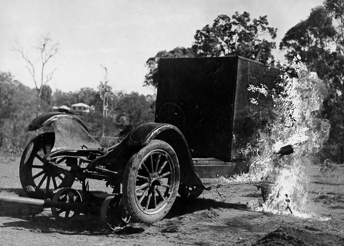 Home Guard fire drill, Brisbane, August 1942