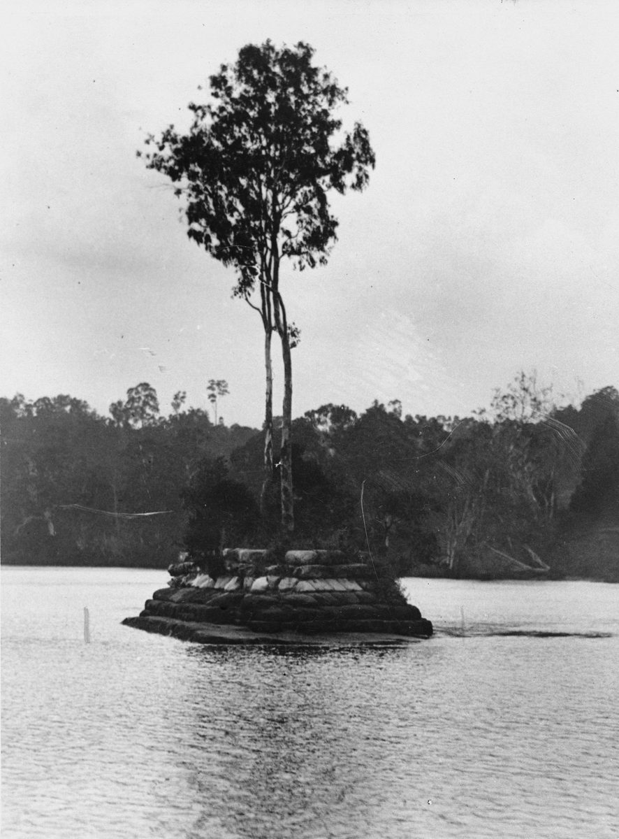 Island in the Brisbane River, 1932
