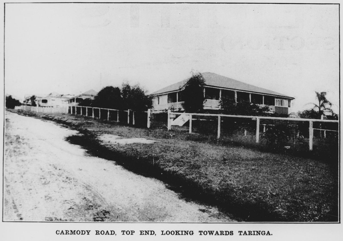 Carmody Road, St. Lucia, Brisbane, 1920