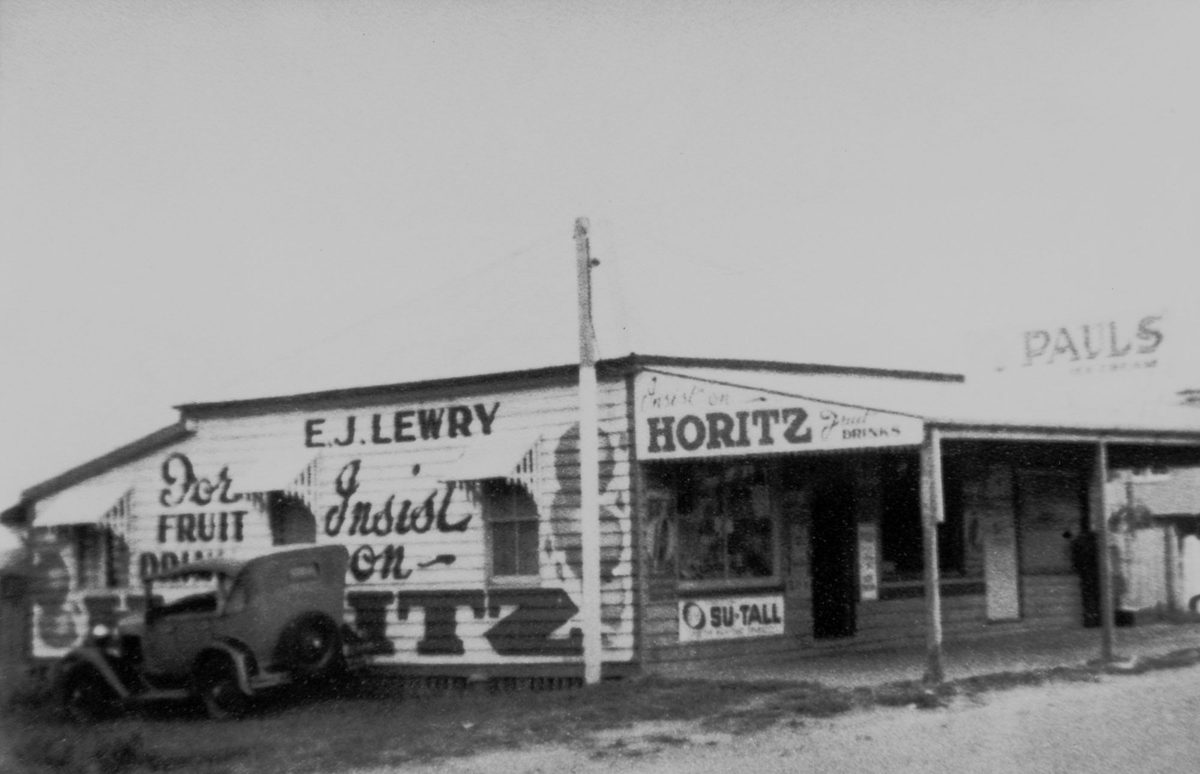 Lewry's General Store in Zillmere Road, Zillmere, Brisbane, 1948