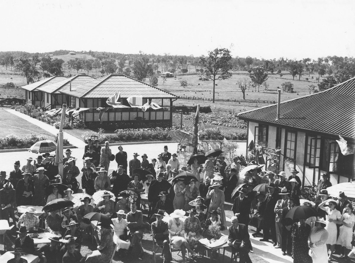 Official opening of Chermside Garden Settlement, 1936