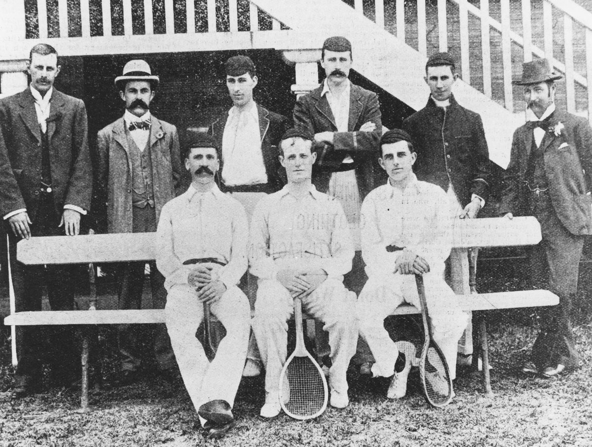 Queensland team that participated at the Intercolonial Lawn Tennis Championships, 1899