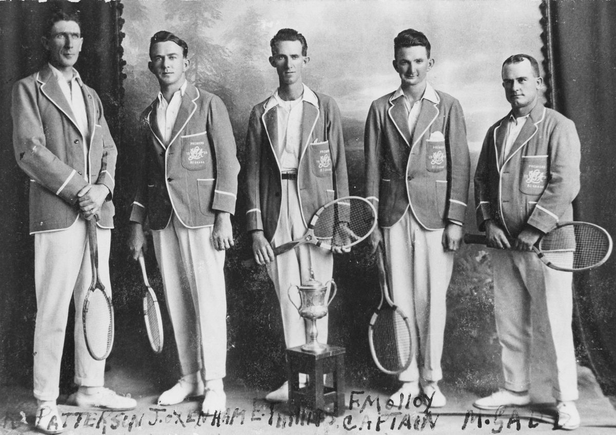 Ipswich Tennis Club players, Ipswich, 1925