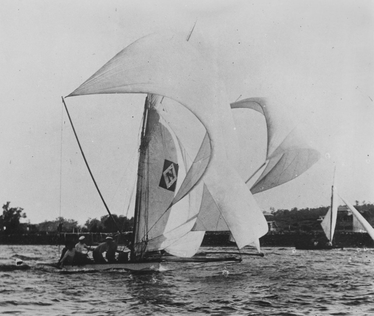 Nell in full sail, 1914