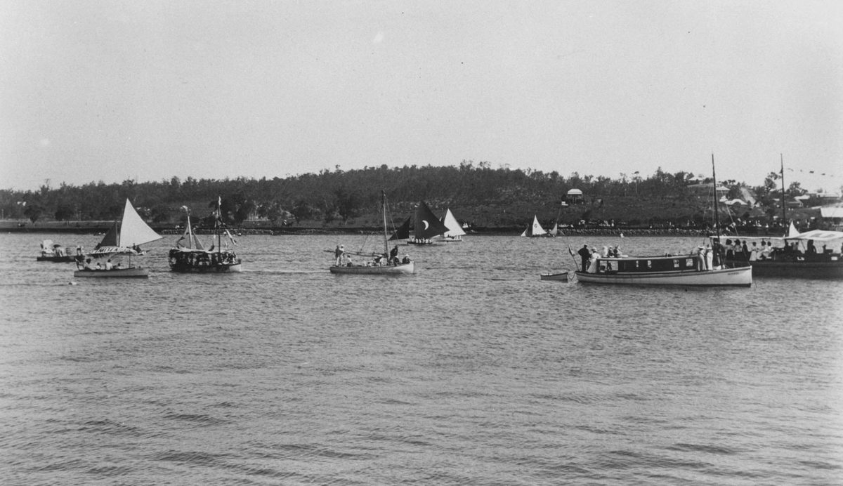 Henley on Brisbane sailing regatta, 1909