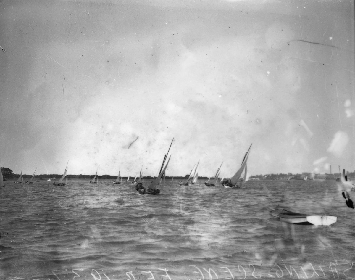 Sailing scene, 1937
