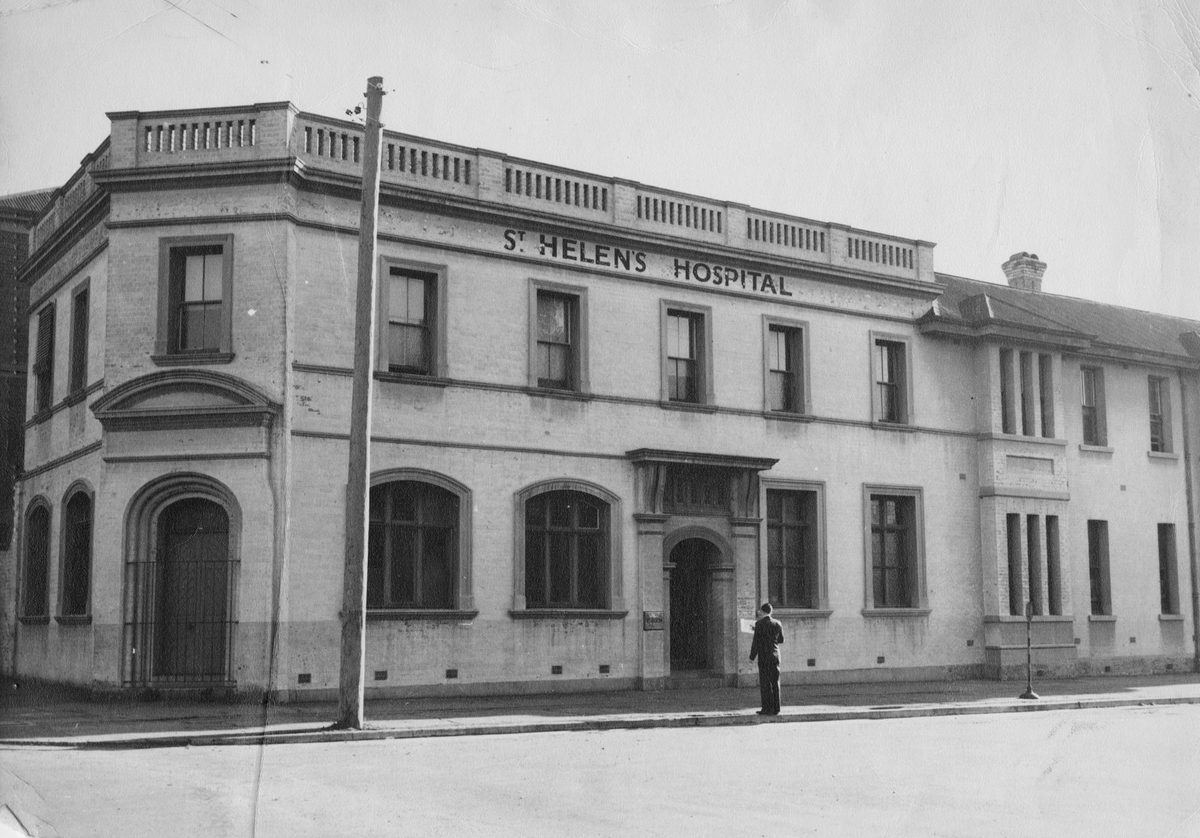 St. Helen's Private Hospital, South Brisbane, 1950
