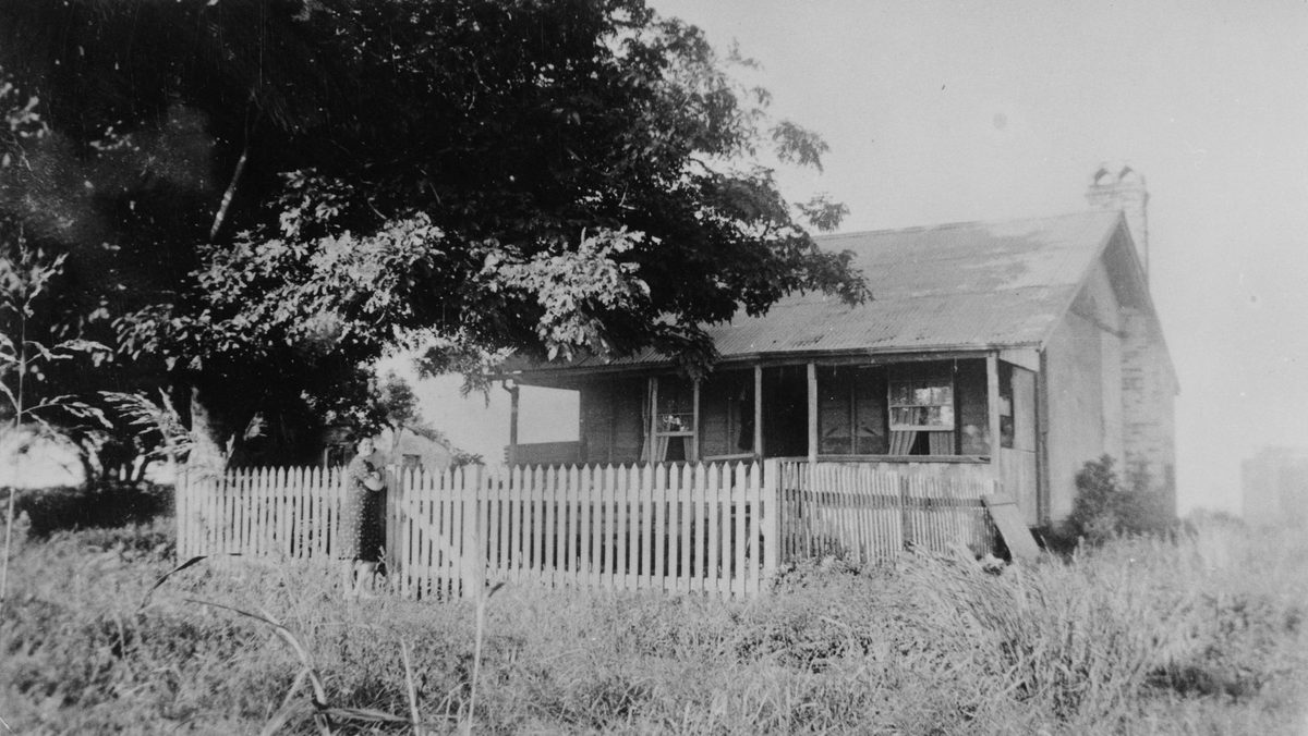 One of the warder's cottages on St. Helena Island, 1939