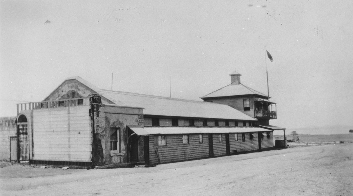 Main jail building on Saint Helena, 1928