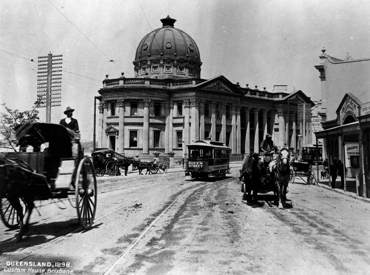 Brisbane Customs House, 1898