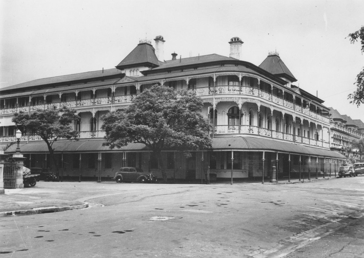 Bellevue Hotel, Brisbane, 1940