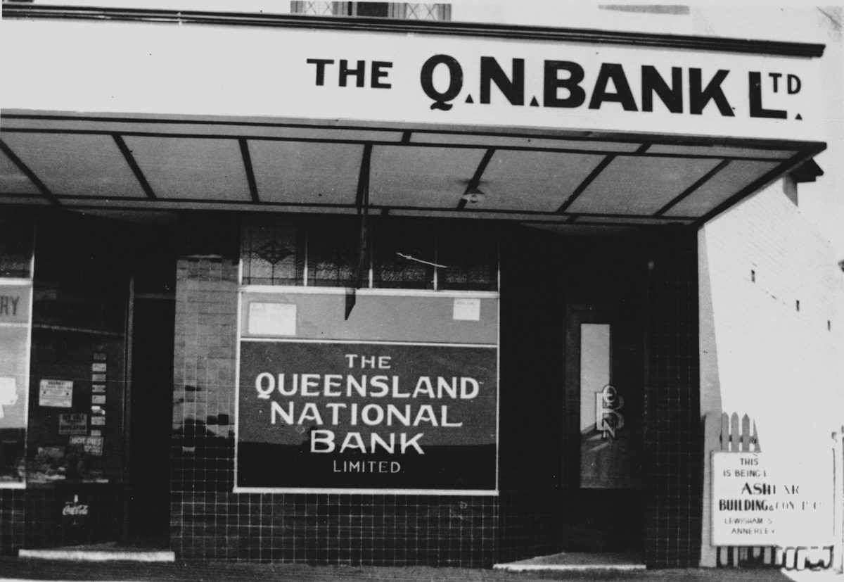 Queensland National Bank premises at Nundah, Brisbane, 1940