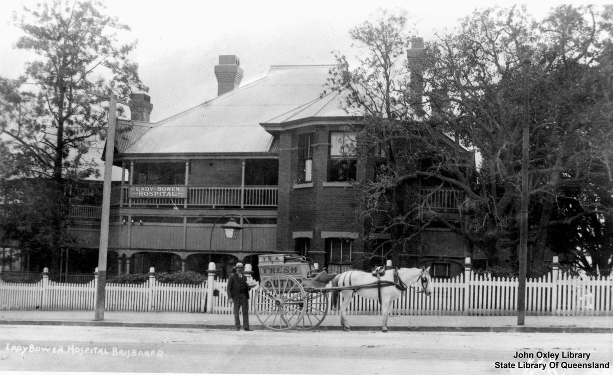Lady Bowen Lying-in Hospital on Wickham Terrace, Brisbane
