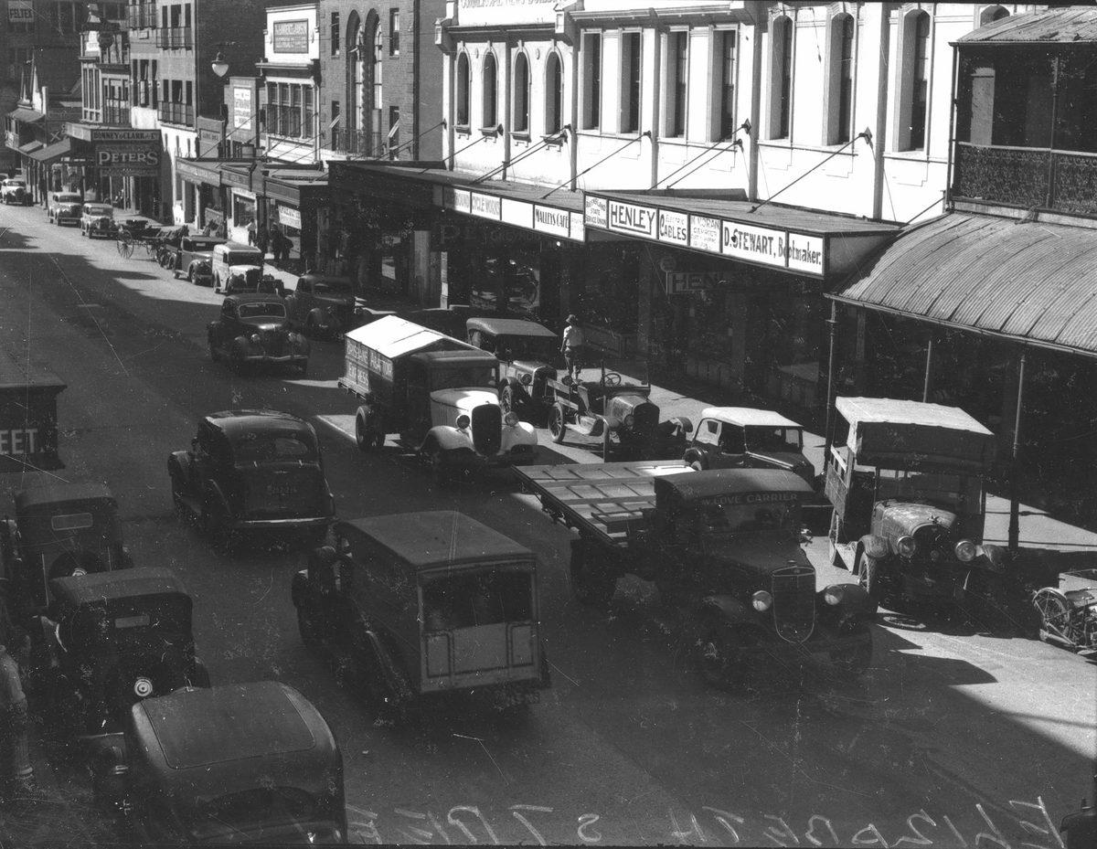 Elizabeth Street, Brisbane, 1939